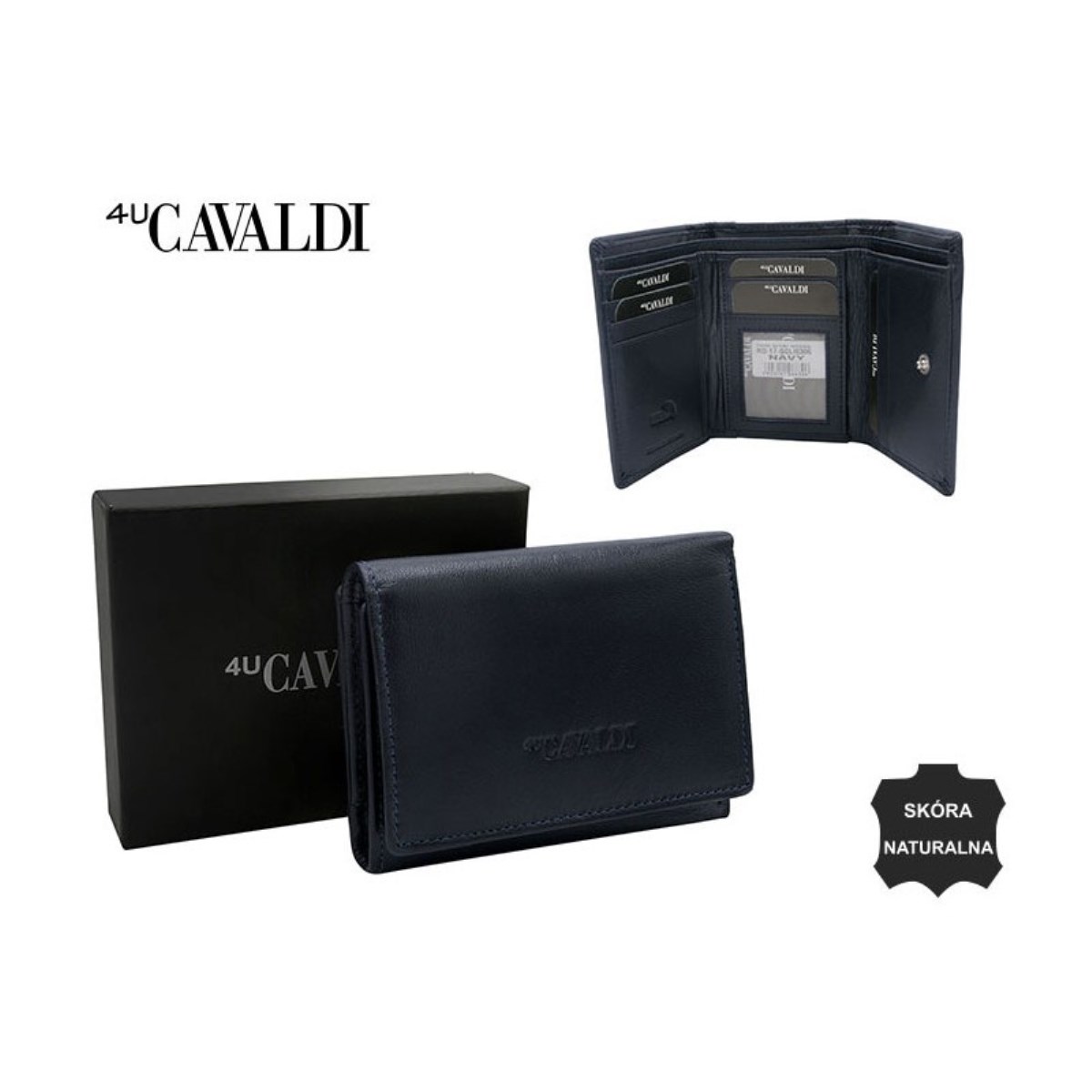 Гаманець жіночий Cavaldi RD-17-GCL NAVY Гаманець жіночий Cavaldi RD-17-GCL NAVY